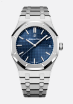 AP Blue Dial Stainless Steel Watch
